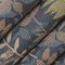 River - Blue,Coral & Peach Leaves,Tropical & Botanical Upholstery Fabric 54 Inches"